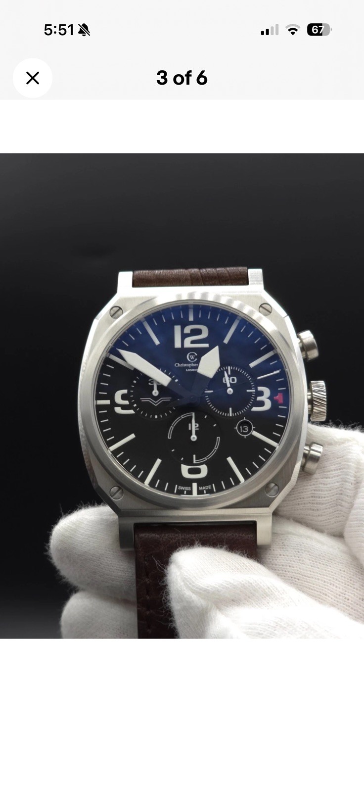 *Mint* Christopher Ward C11 Chronograph