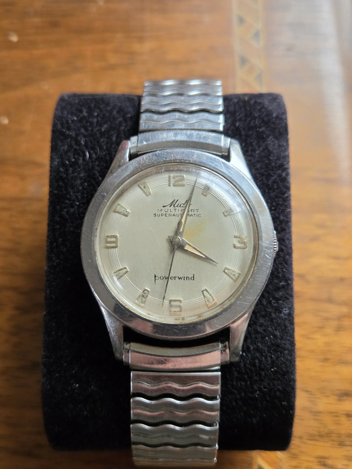 Mido Multifort Super Automatic Powerwind Watch Runs Great