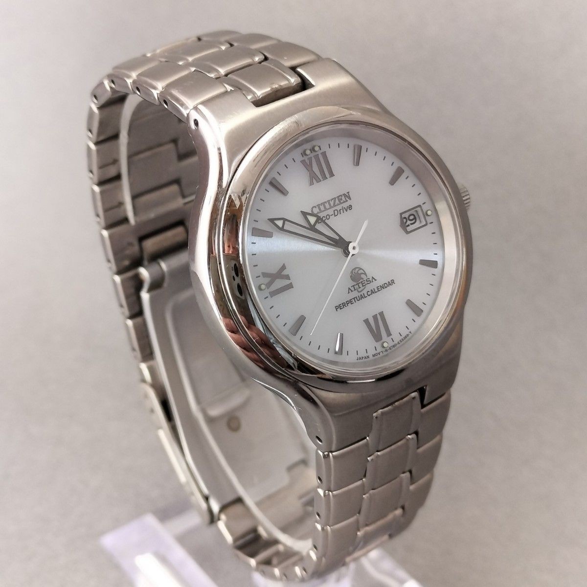 Citizen Attesa E760-K17691 Solar-Powered Silver