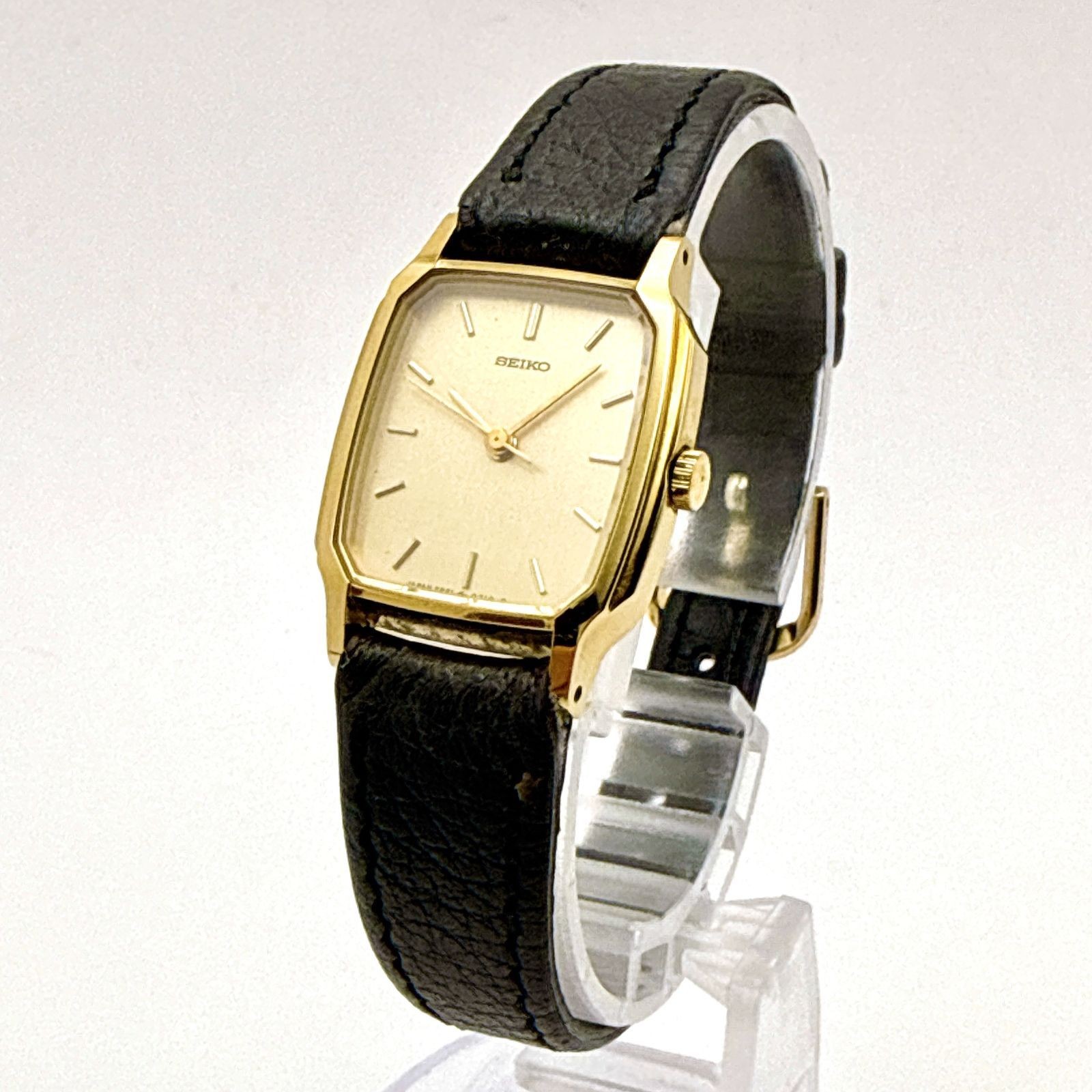 C174 Working Excellent Condition Made in 1988 Antique SEIKO 2P21 5230 Quartz Lad