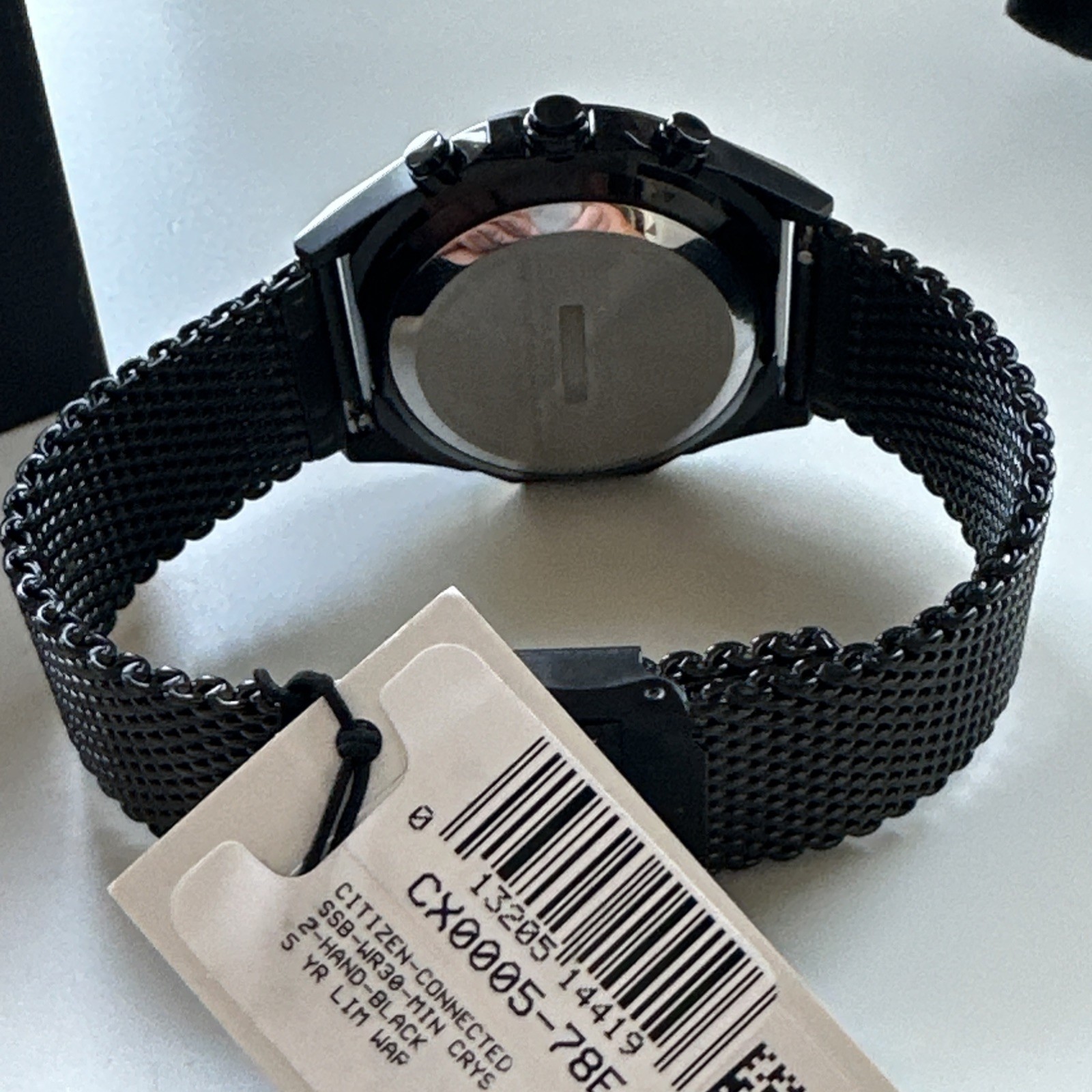 Citizen Men’s Citizen Connected Quartz Black Watch 42MM CX0005-78E