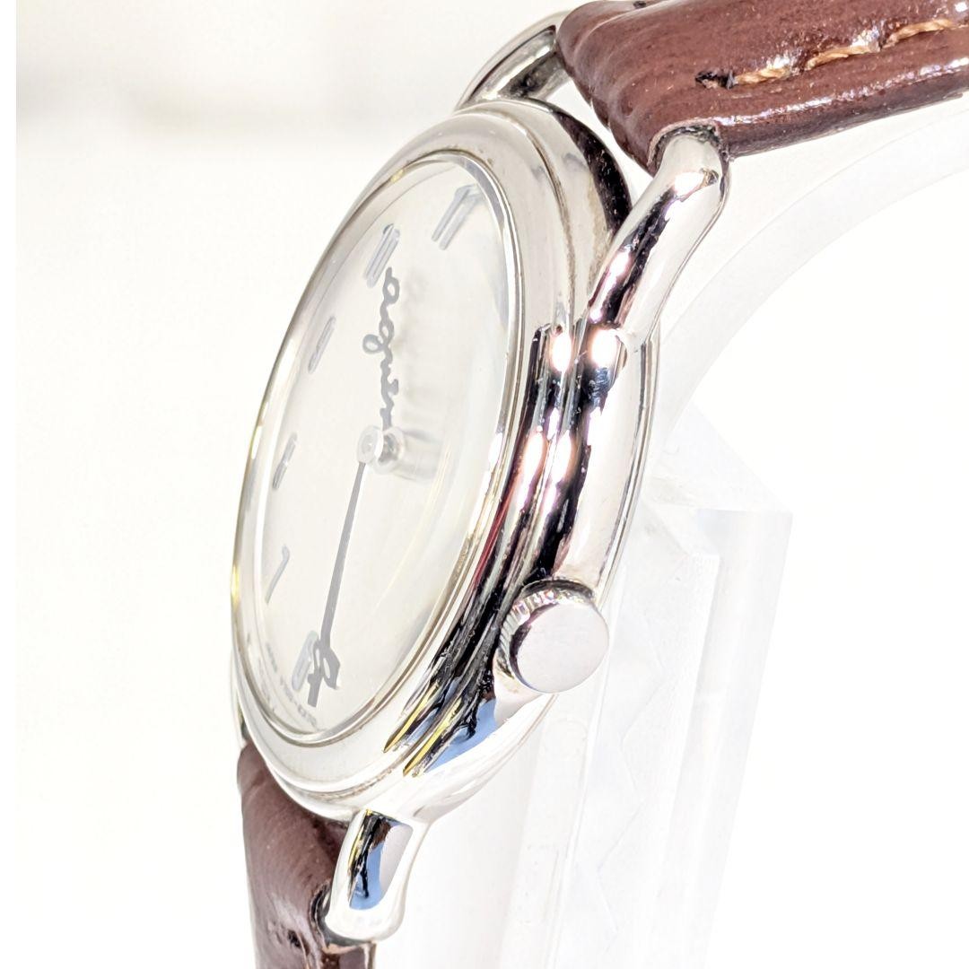 agnes b Quartz Watch Flexible Strap