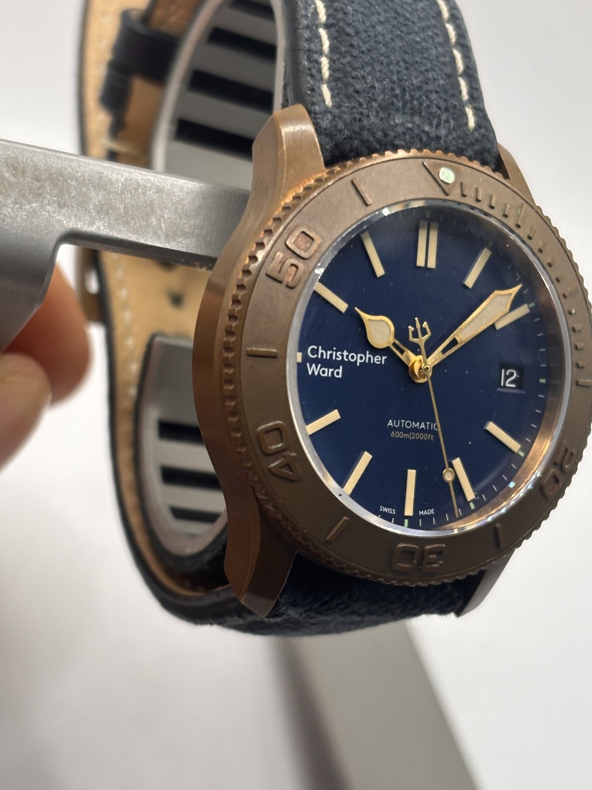 Christopher Ward C60 Trident Bronze Pro 600 38mm (02/2020) WH1461