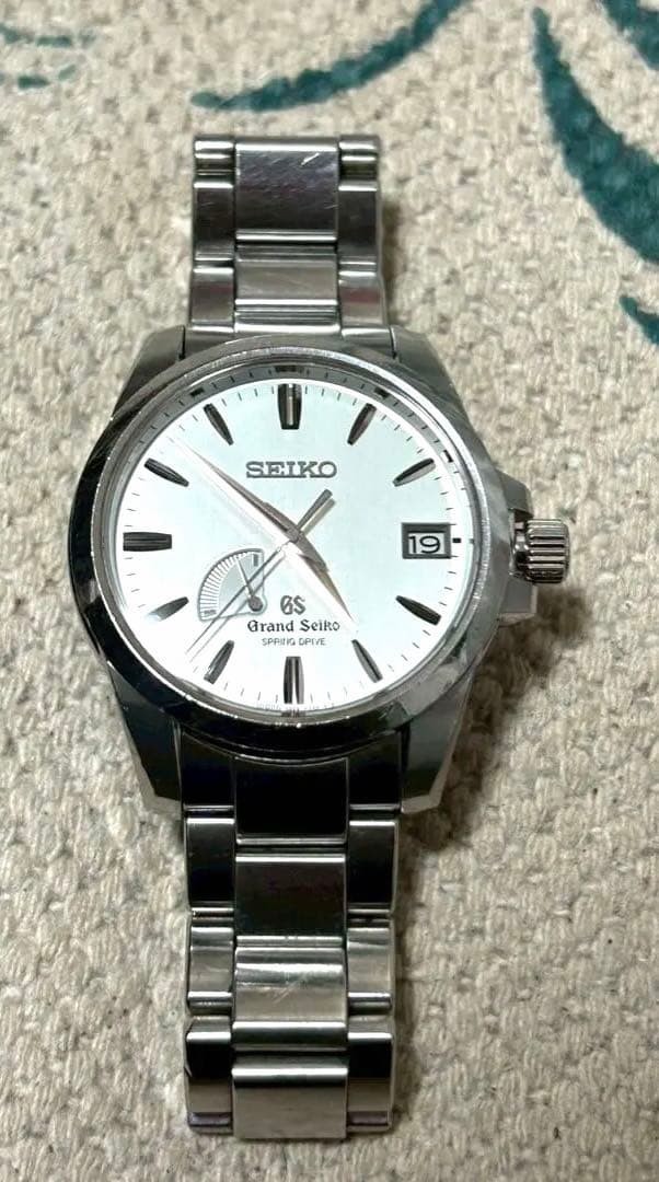 Grand Seiko SBGA025/9R65-0AG1 Silver Dial Spring drive Men’s Watch