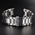PAGANI DESIGN 1617 1-clasp design Factory Original Stainless Steel Bracelet 22cm