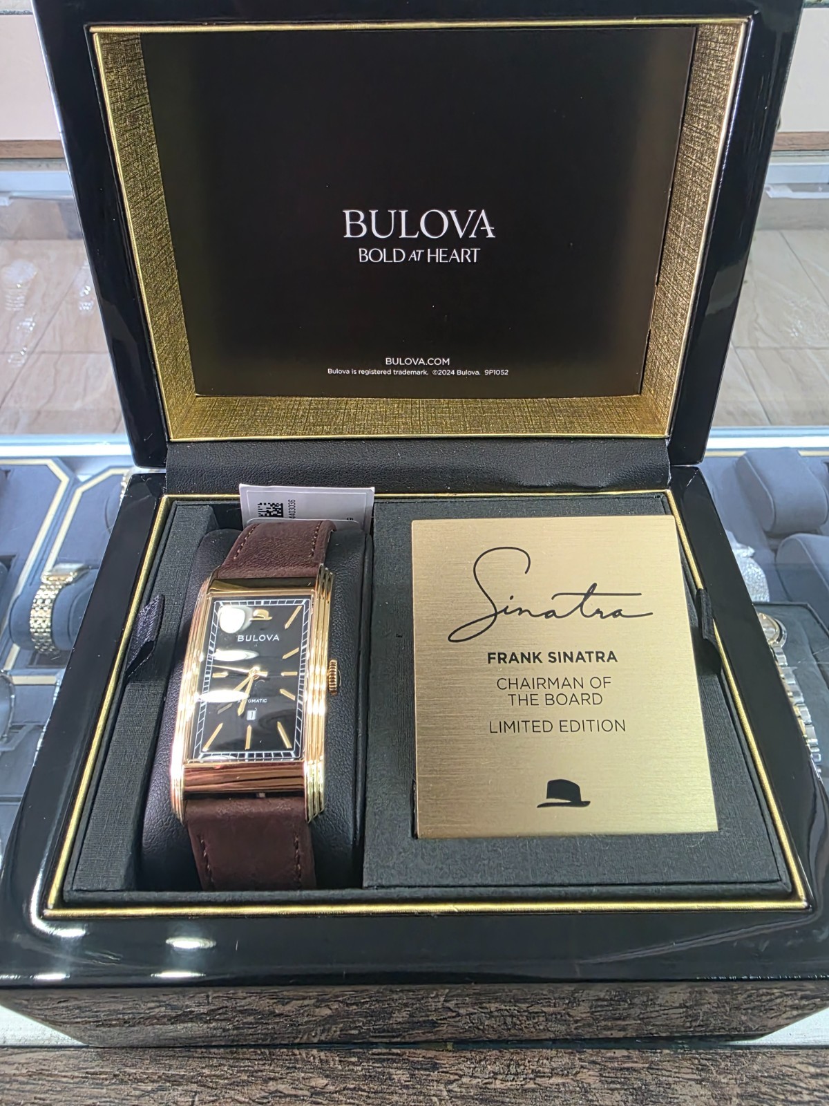 Bulova Frank Sinatra chairman of the board 97B224