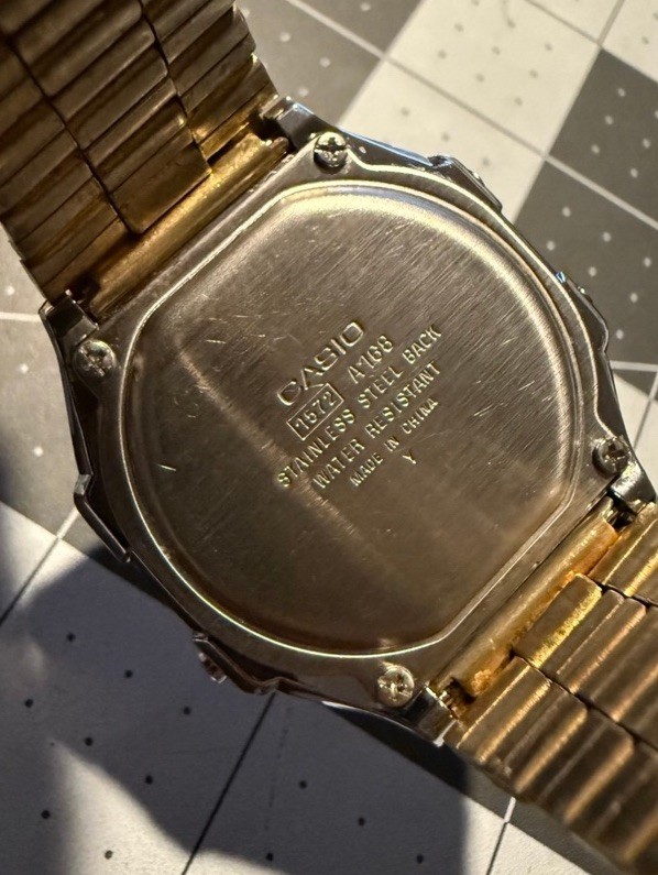 Digital Casio A-168 watch
