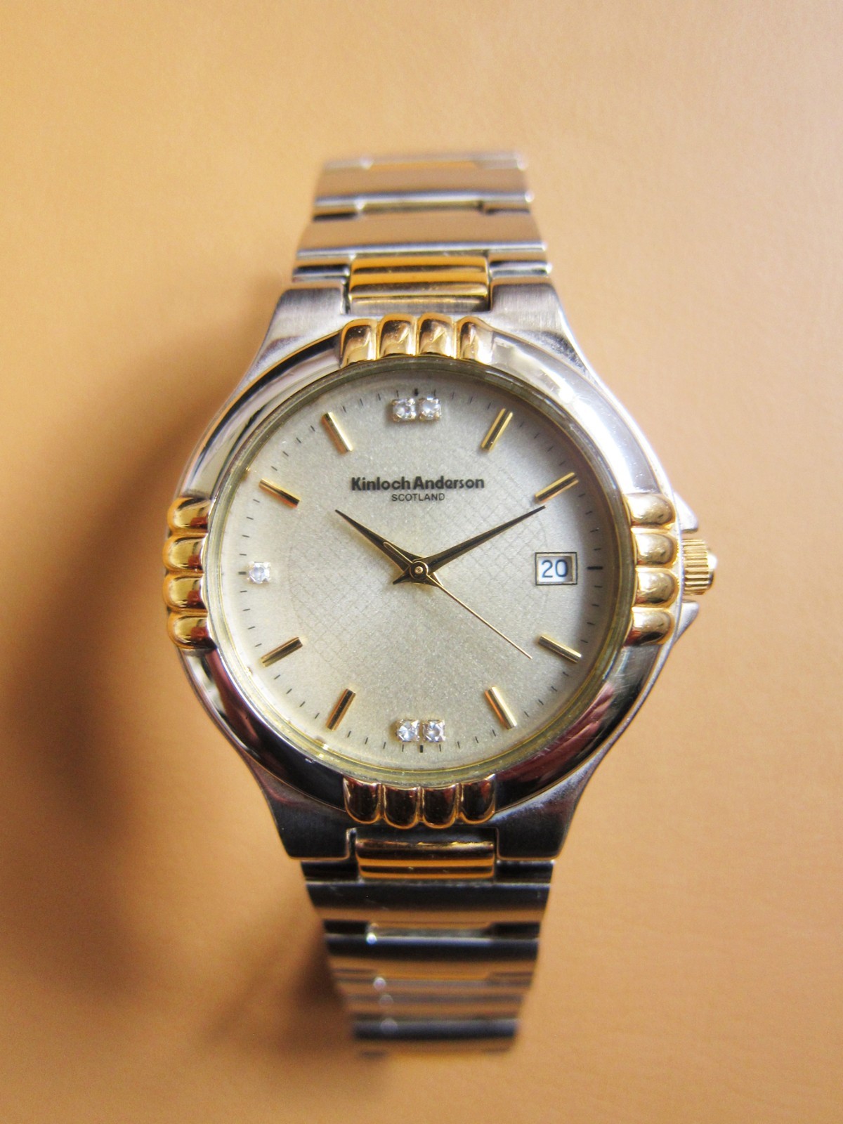 KINLOCH ANDERSON Solar Powered S.S Quartz Watch