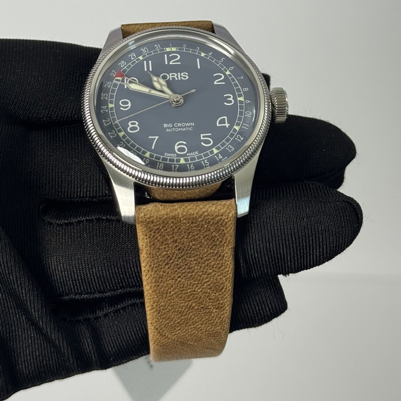 Oris Big Crown Pointer 40mm Blue Dial Men’s Watch 01 754 7785 4065-07 6 20 10