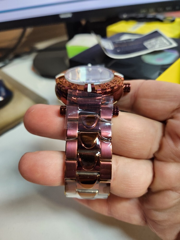 Invicta Subaqua Nebula Automatic Men’s Watch – 47mm, Burgundy (50788)