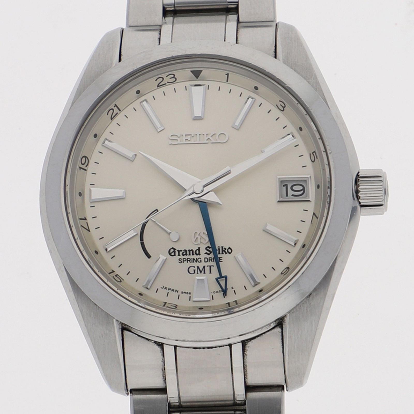 SEIKO SBGE005 9R66-0AC0 Grand Seiko WATCH Silver SS SD