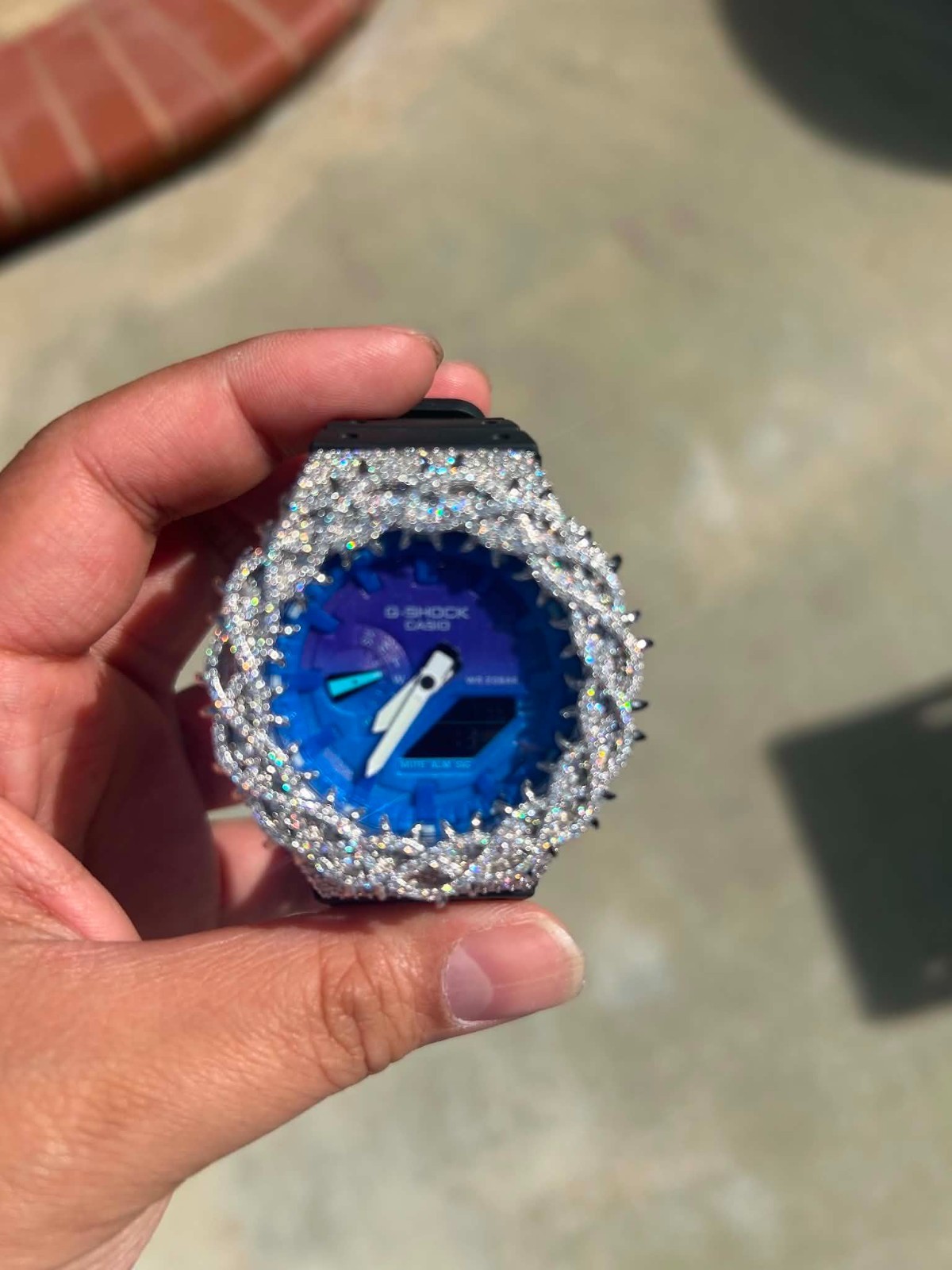 Moissanite G-Shock