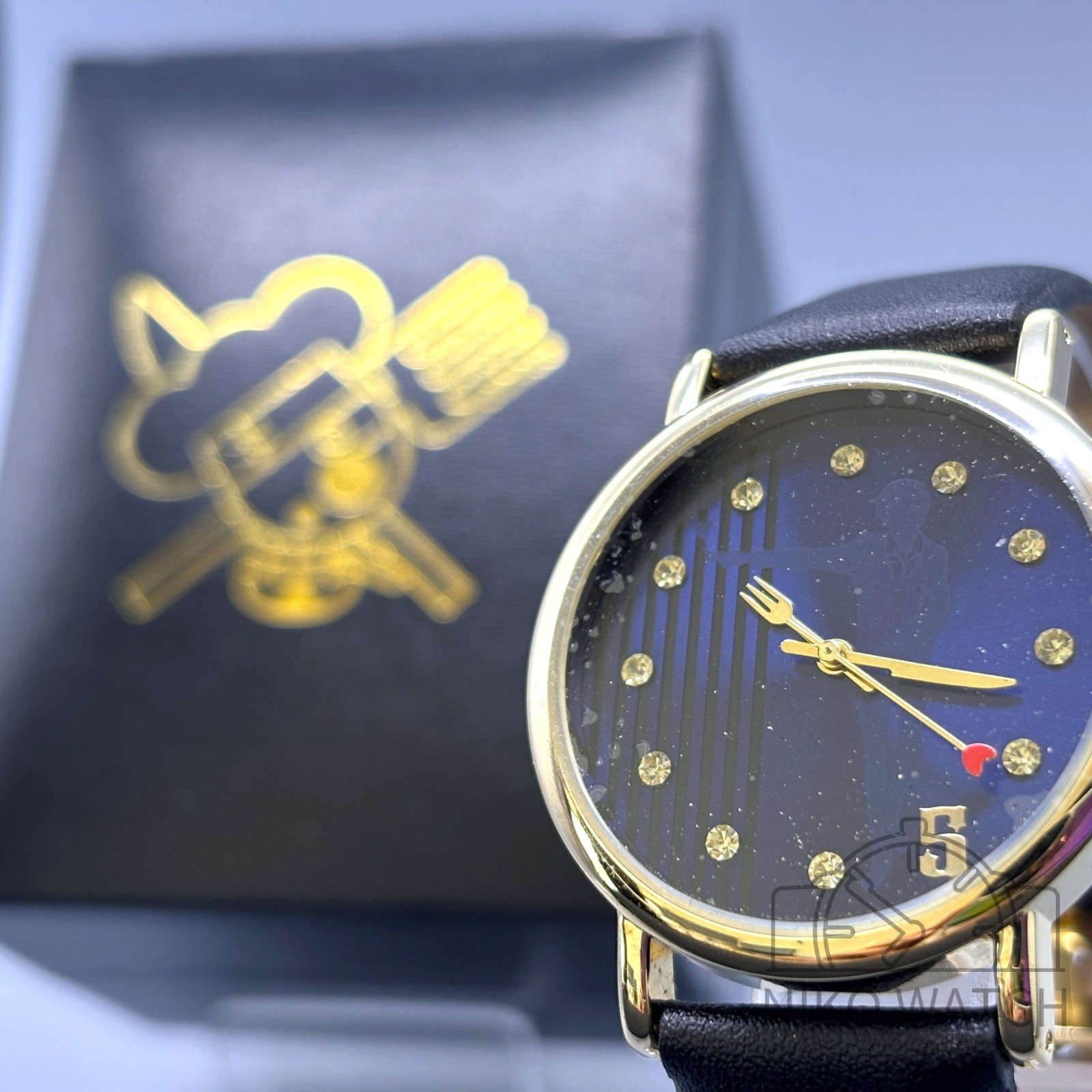 One Piece Sanji Watch Blue Dial Black Strap USJ Limitd Premium 2018 [Excellent]