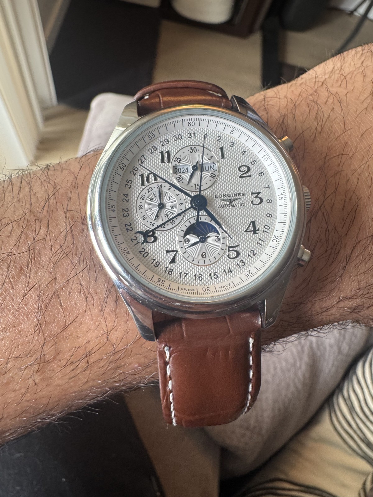 LONGINES MASTER COLLECTION CHRONO MOONPHASE L2.668.4