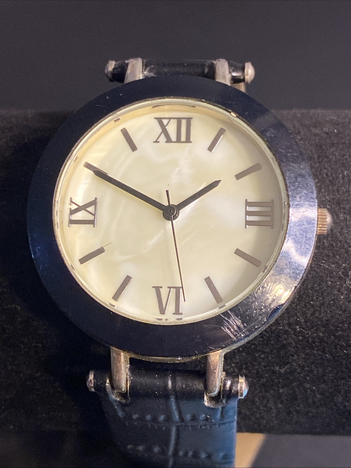 FMD FMDM323 38mm Black Strap Japan Quartz Watch New Battery Unisex