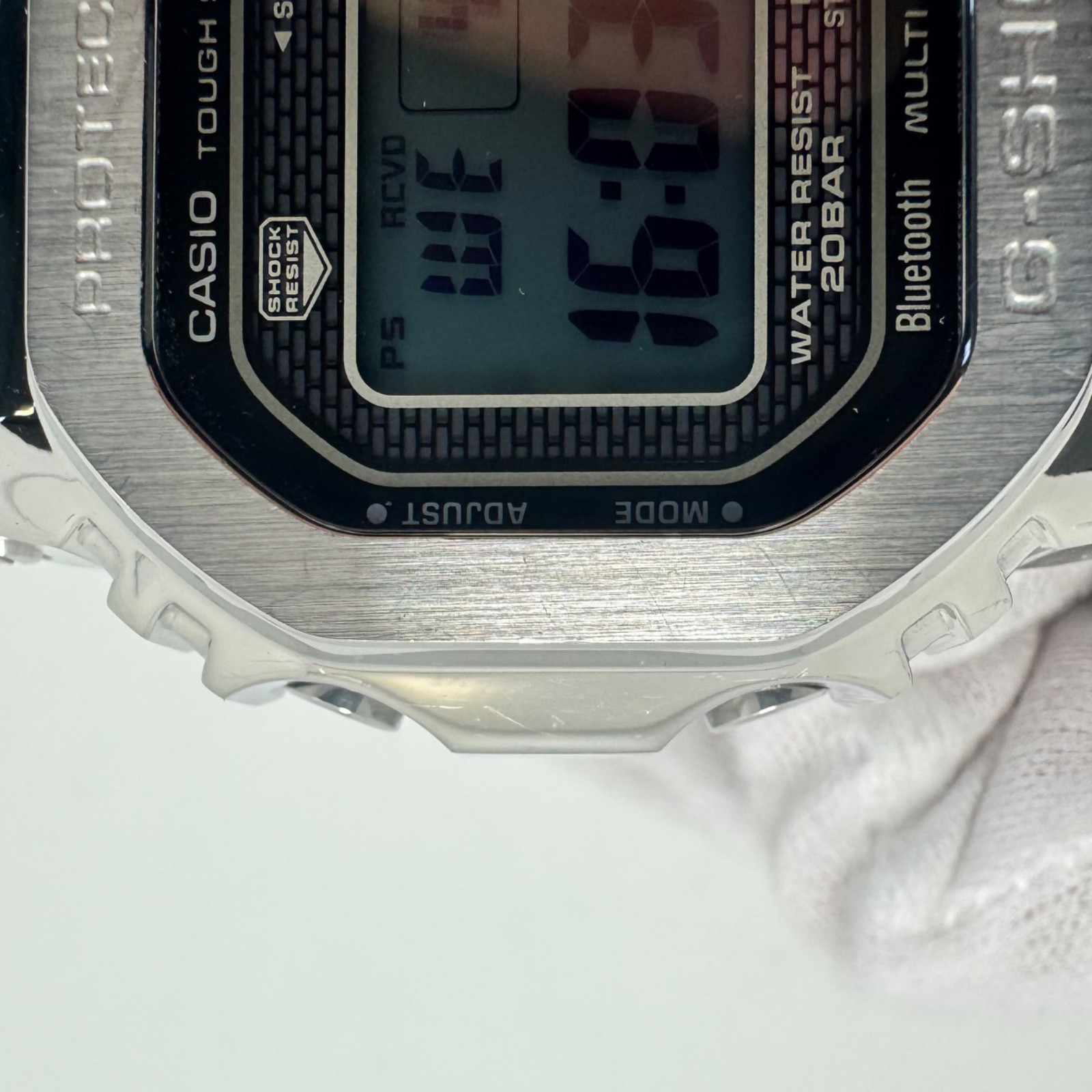 Casio G-SHOCK GMW-B5000D-1JF Square Digital Radio-Controlled Solar 20 ATM