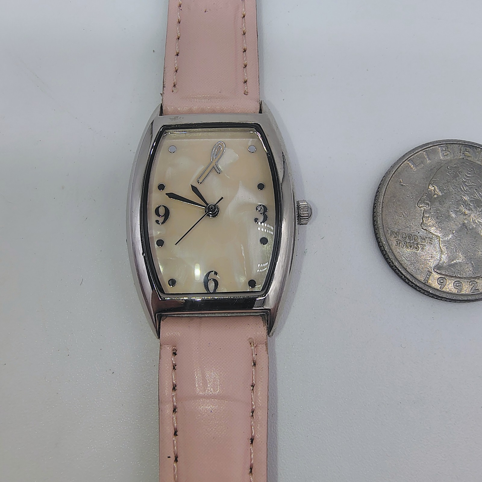 Breast Cancer Awareness Watch NEW BATTERY