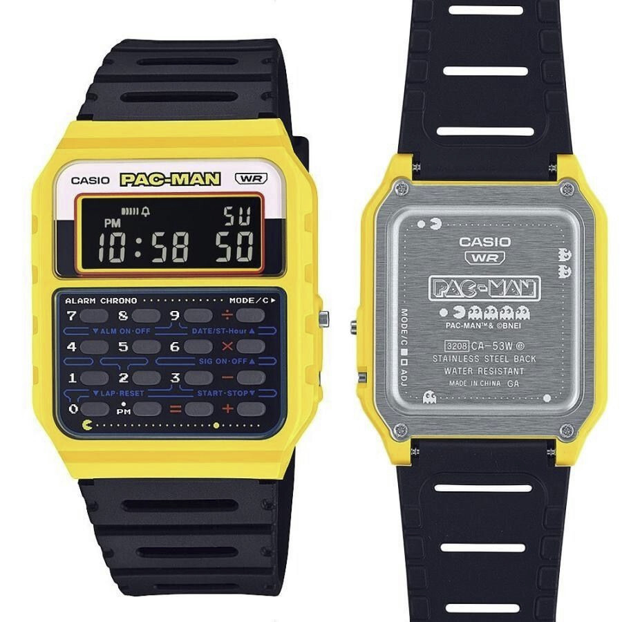 Casio Databank CA-53 Series PAC-MAN Men’s Watch CA-53WPC-1B