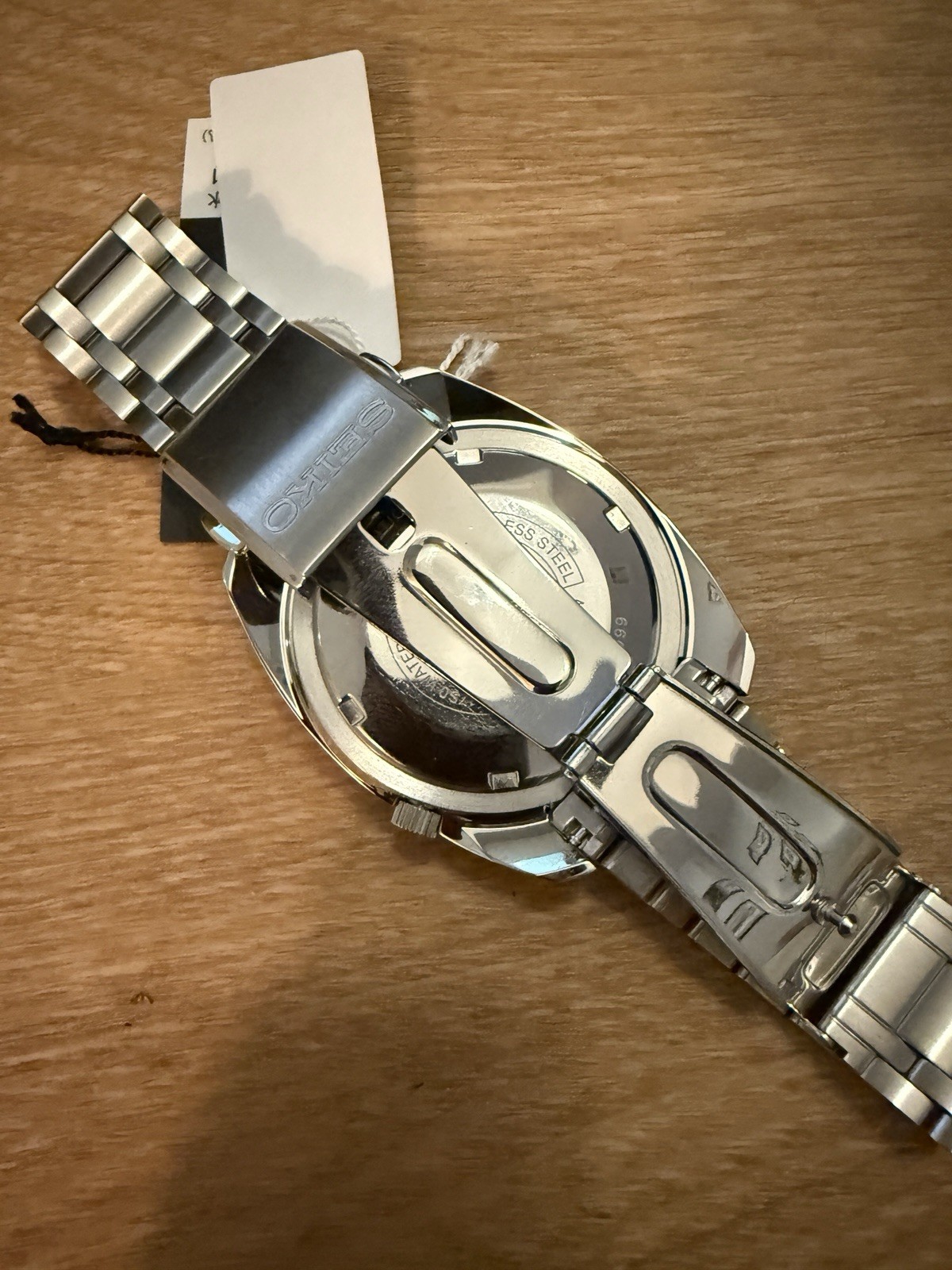 Seiko 5 JDM Automatic SBSA311 39mm Silver Sunburst Dial. JDM Version.
