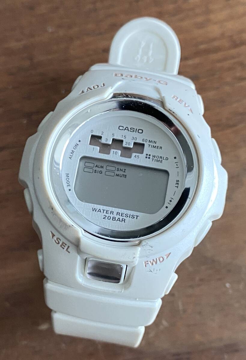 CASIO Baby-G BG-1001PP Puppy’s Garden Digital Ladies Watch Used Japan