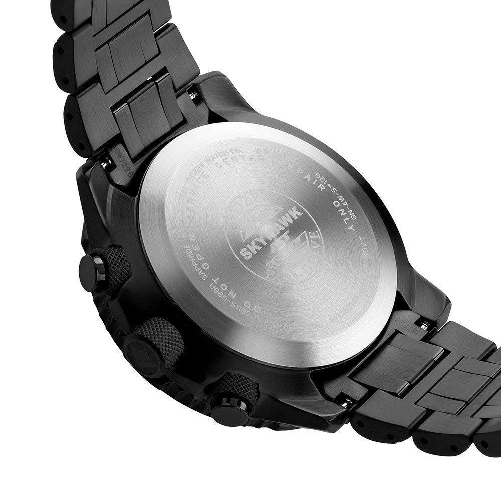Citizen Promaster Skyhawk Black Dial Sapphire World Time Watch JY8075-51E