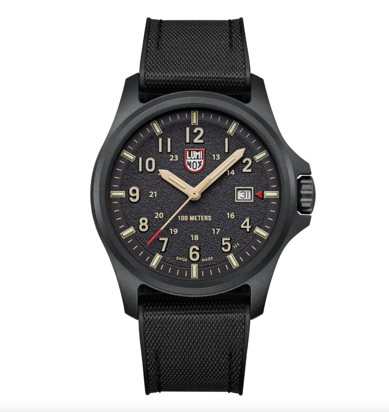 Luminox XL.1970.SET Atacama Field Carbonox Black 43 mm Rubber Quartz Men’s Watch
