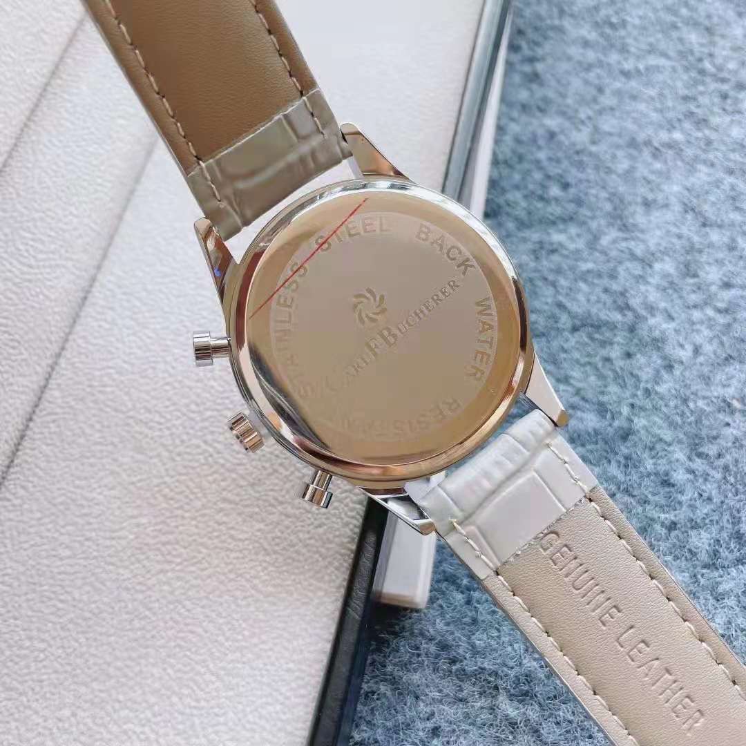 Carl F. Bucherer Multi-Function Watch All Dial Functions Perfect Working