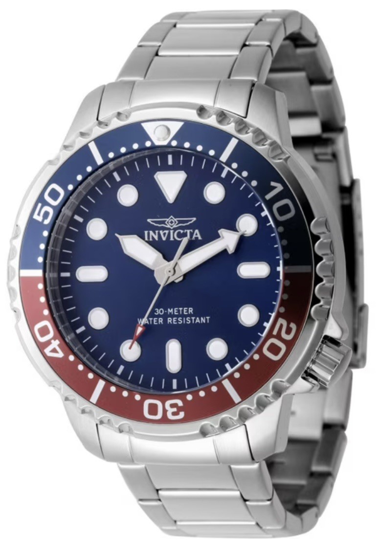 Invicta Pro Diver Marisdrift Men’s Watch Blue Dial Red/Blue Bezel – 48mm 47219