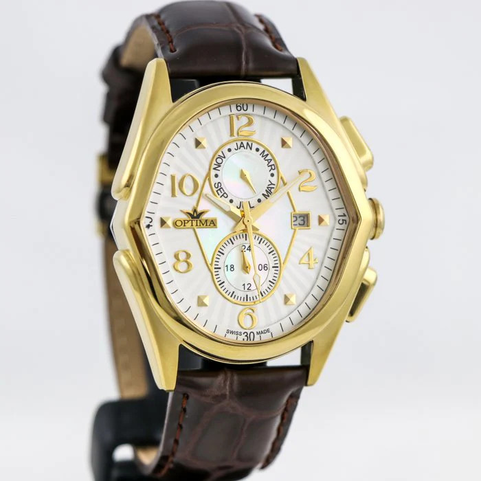 Optima – Swiss Multifunction – OSC272-GL-7 Multifunctions Swiss Quartz 42 x