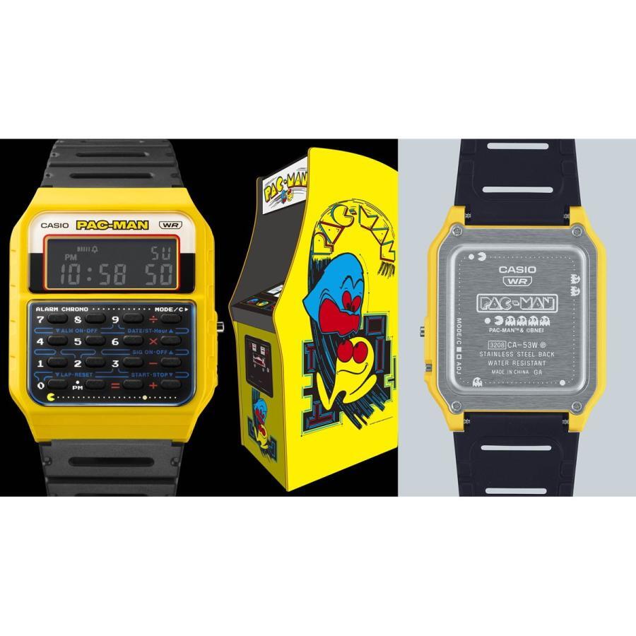 Casio Classic PAC-MAN Collaboration Limited Digital Watch CA-53WPC-1BJR Pacman