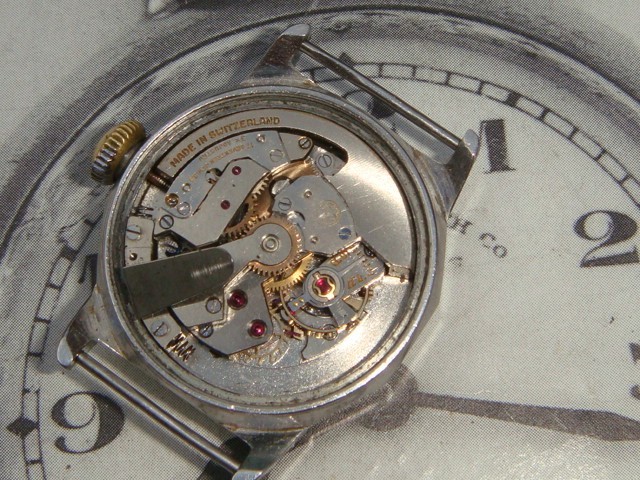 Borgel Taubert mans Mido Multifort West End Watch Co bumper vintage 17 jwl watch