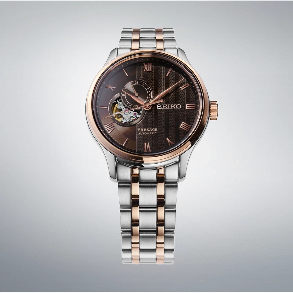 SEIKO PRESAGE SARY262 Silver Automatic Stainless Steel Men’s Watch New in Box