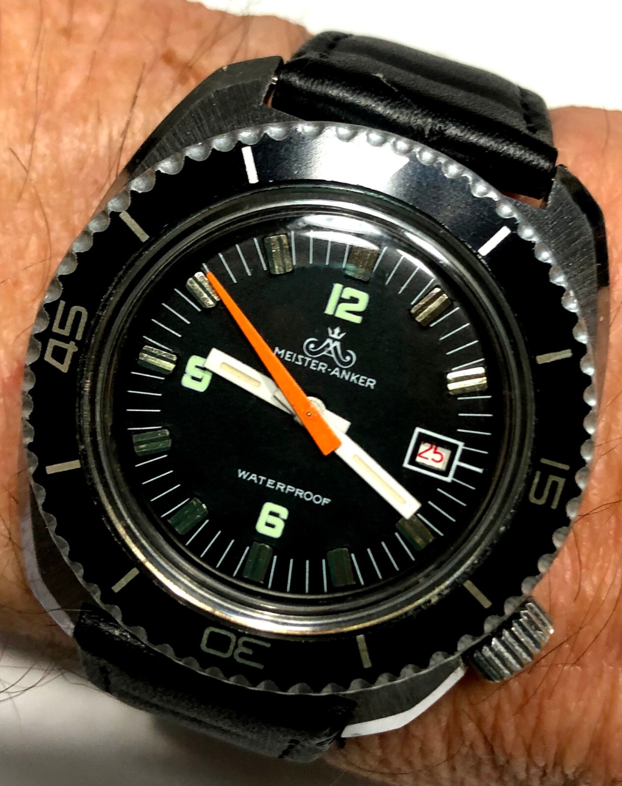 Meister Anker antimagnetic diver……
