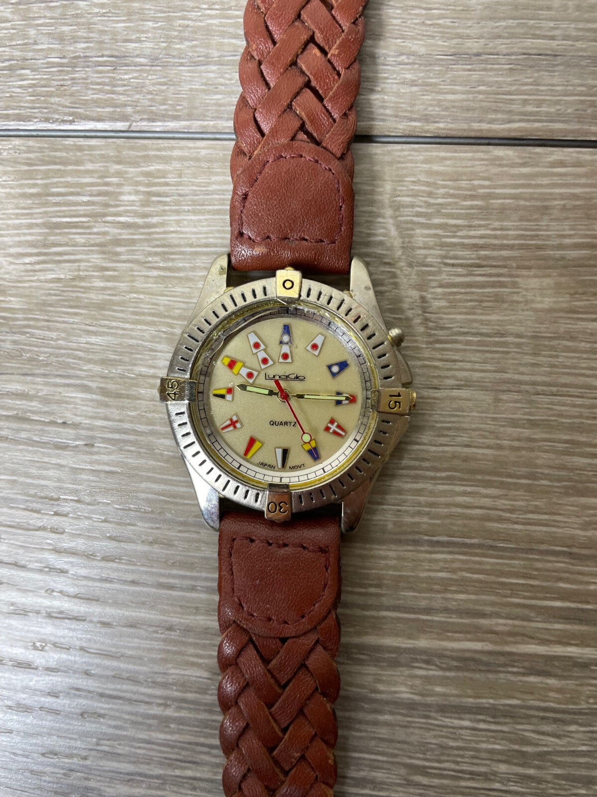 Lunaglo Women’s Watch Nautical Flags Parts / Repair