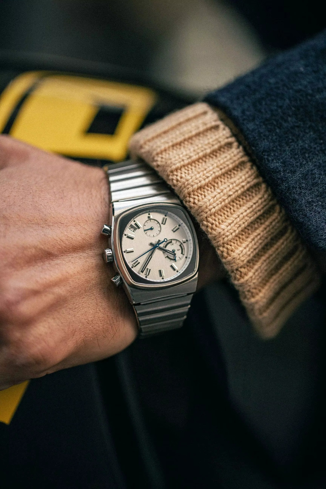 CILOA Men Retro Automatic Movement Steeldive Stainless Steel Waterproof Luxury