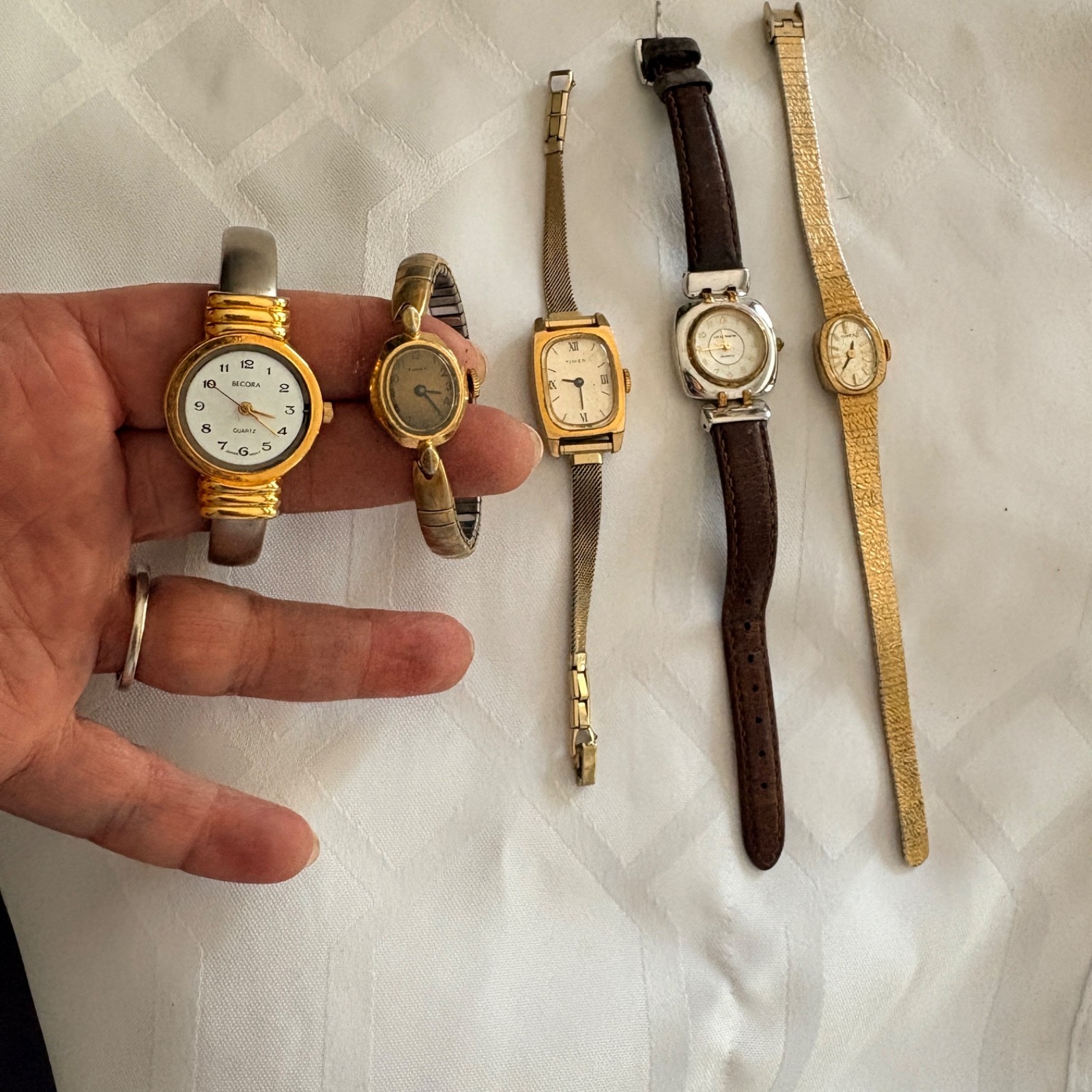 watches vintage women Liz Claiborne, Becora and Timex