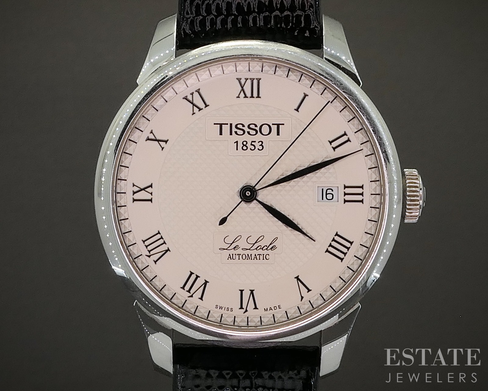 Tissot La Locle Automatic L164/264.1 Stainless White Dial Mens Watch p24959