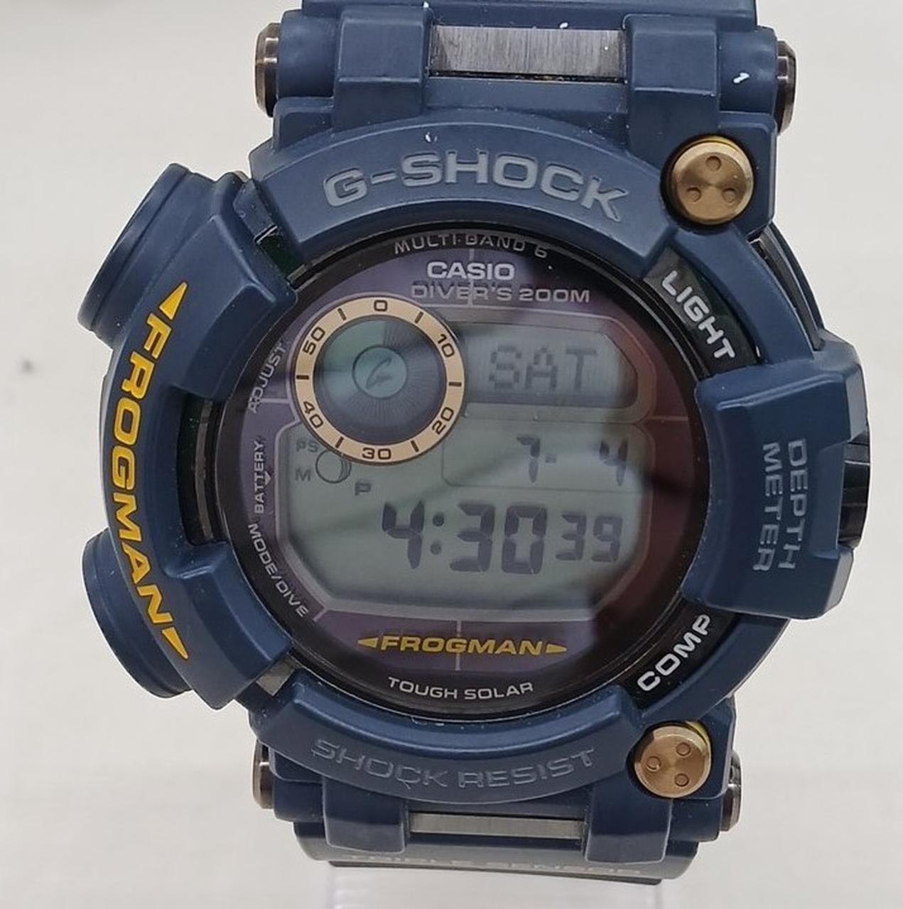 CASIO G-SHOCK GWF-D1000NV Frogman Blue Watch Auth Japan