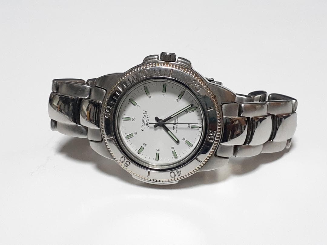 【From Japan】[Working Condition] ORIENT Cassy Sport Diver-style Watch T-30