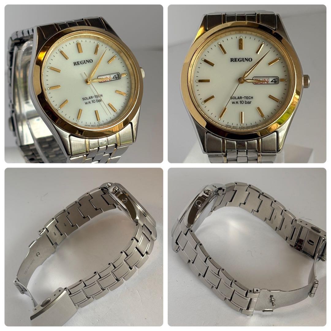 [Working] Citizen REGUNO Solar Watch, 3 Hands, Day/Date, Luminous Hands E101