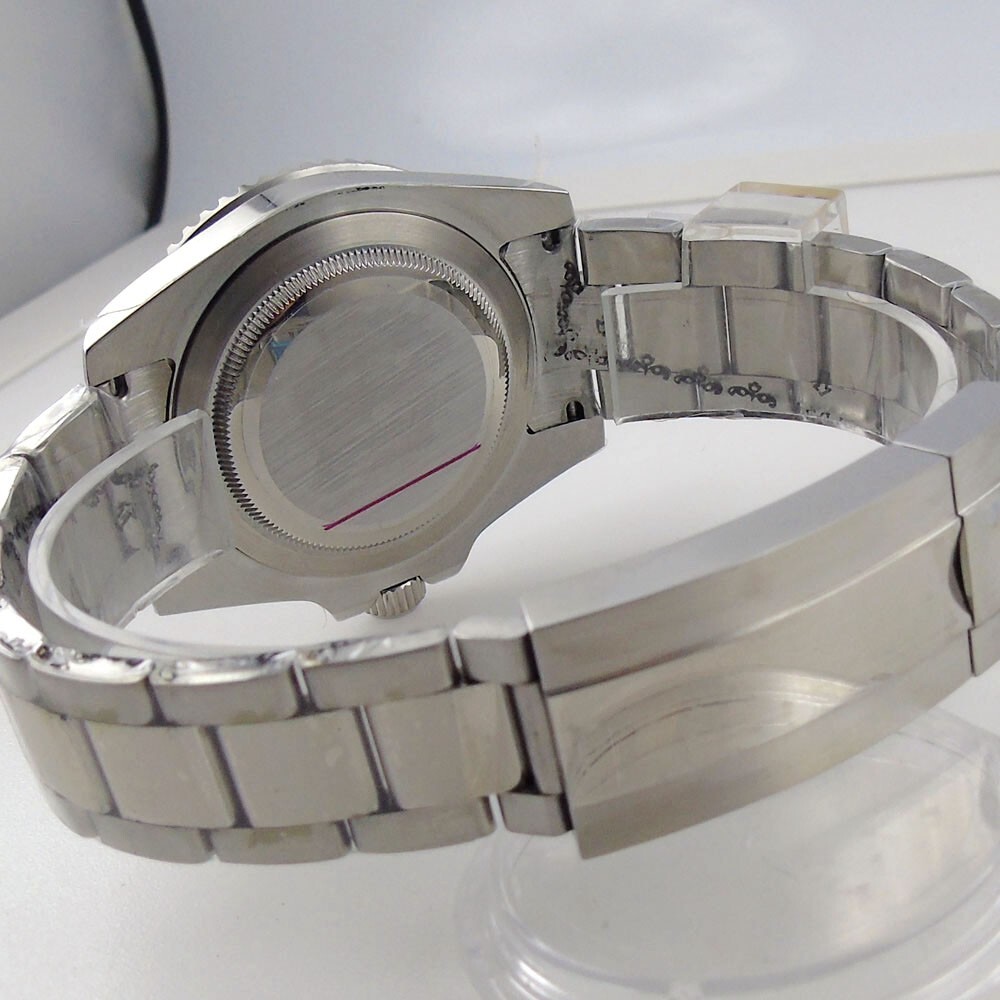 40mm Bliger Unidirectional rotation bezel orange indexes Japan NH35A Men’s watch