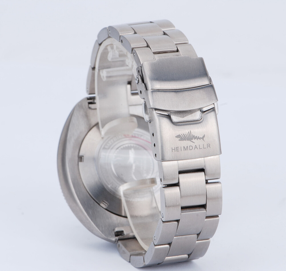 Heimdallr Sharkey TITANIUM Turtle 6105 Willard NH35 Dive 200M Automatic Watch C3