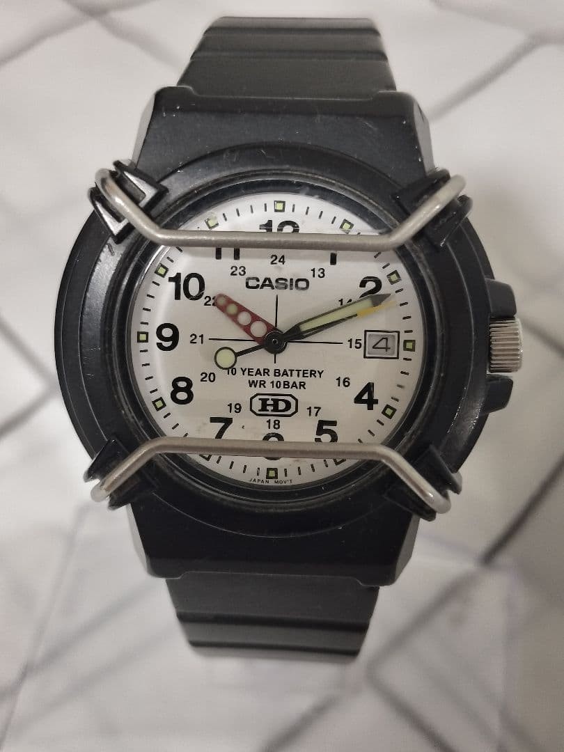 Excellent condition CASIO HDA-600 2719 Casio Military Navy Pilot Watch