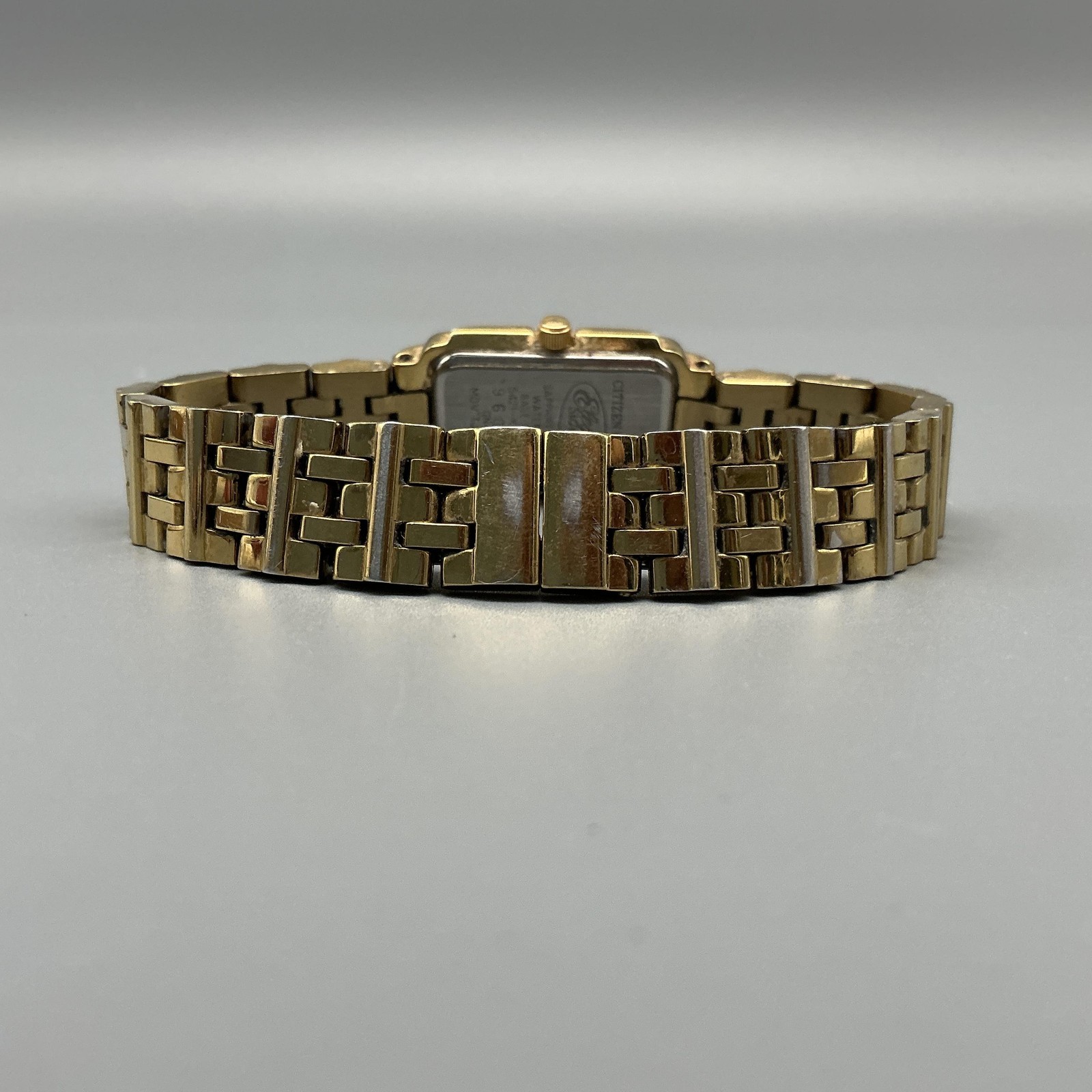 Citizen Elegance Womens Watch 15mm 5421-K12975 Gold Tone New Battery 5.75″