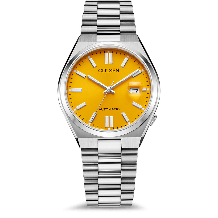 Citizen NJ0150-81Z Automatic Yellow Dial Stainless Steel Tsuyosa Sapphire