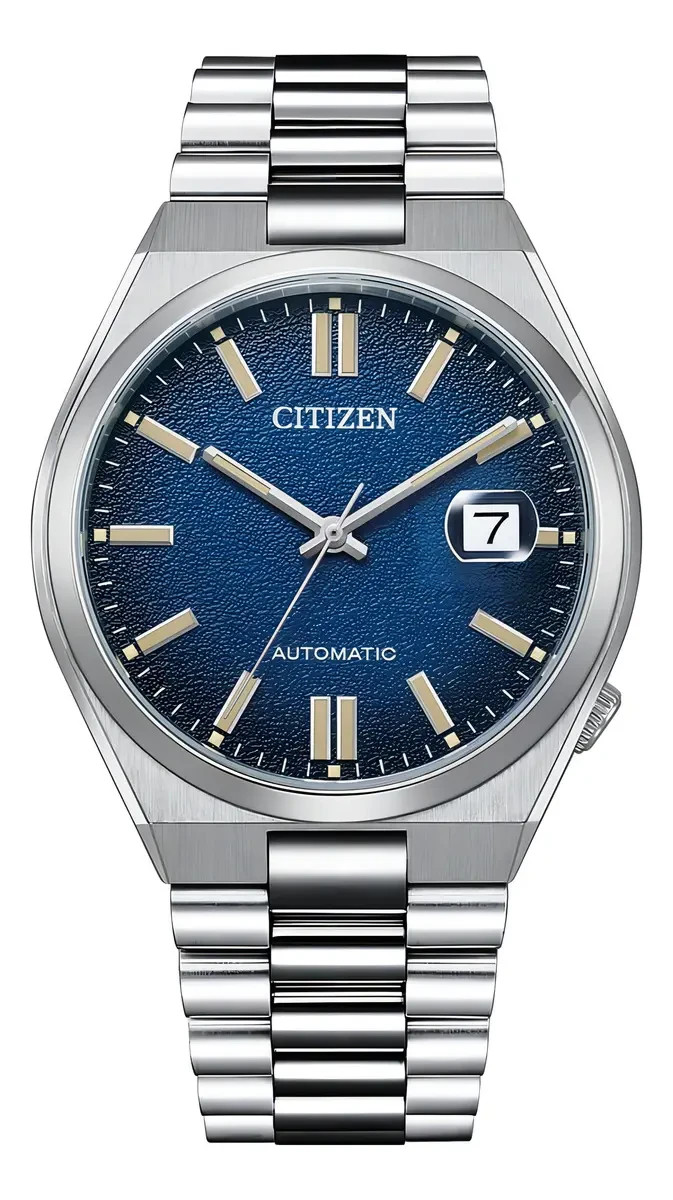 Citizen Men’s Tsuyosa Automatic Blue Dial Watch – NJ0151-88L NEW