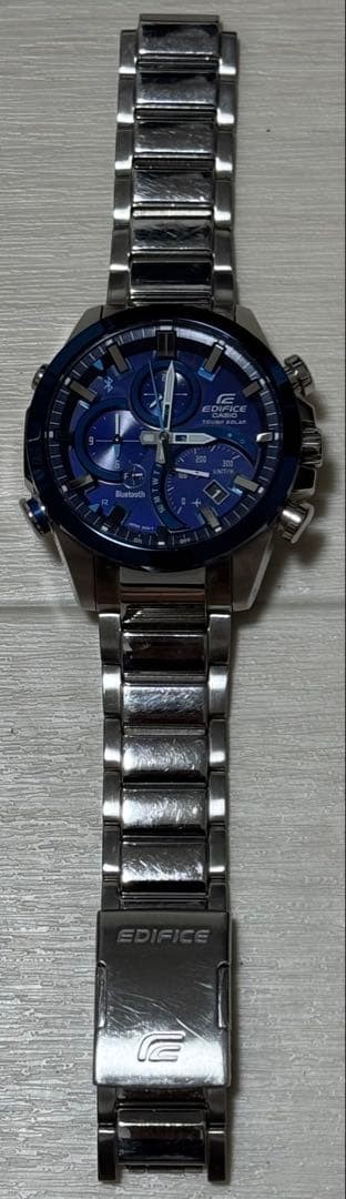 Casio Edifice EQB-500 Bluetooth Solar Chronograph Mens Watch Box Japan