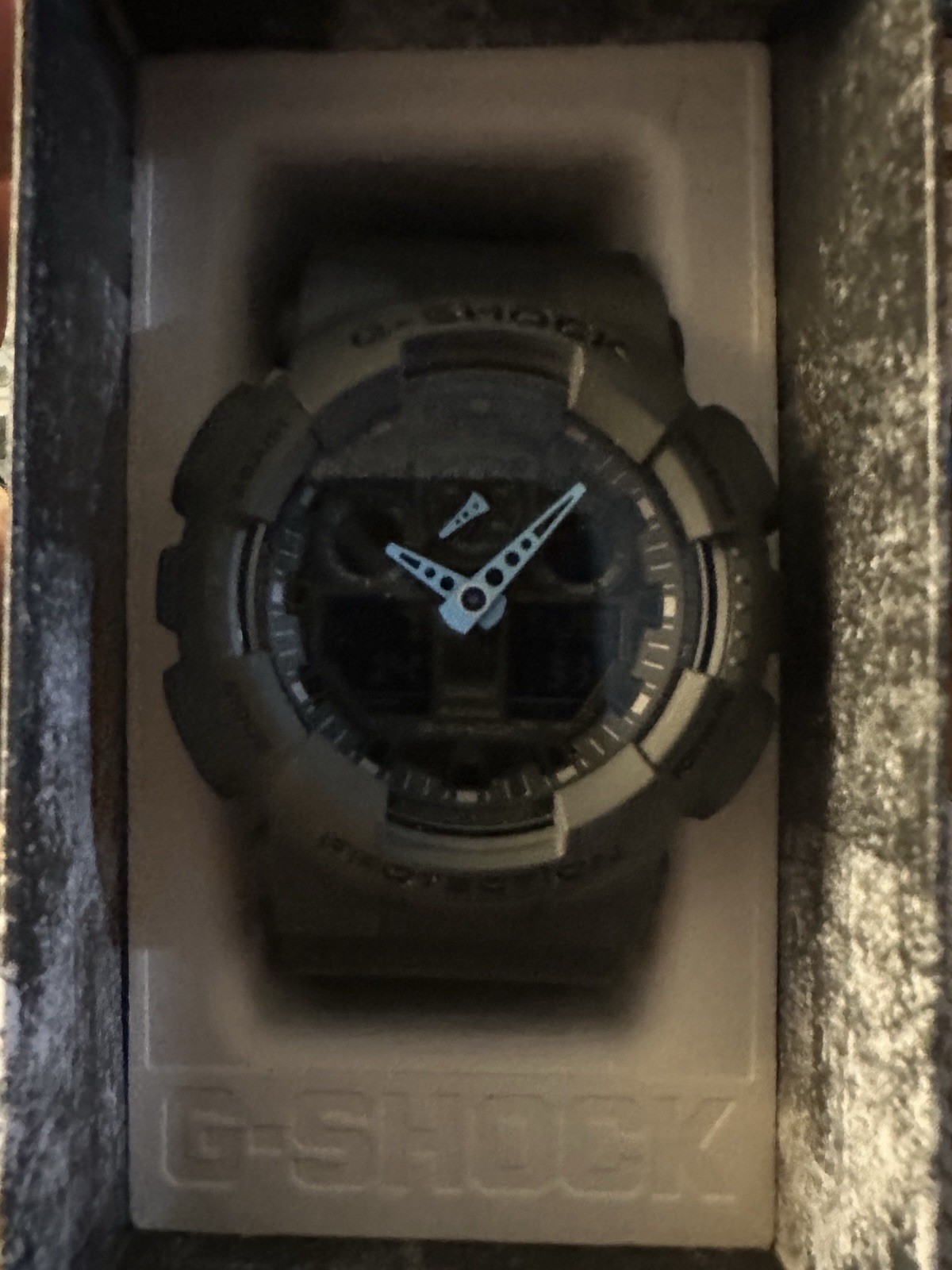 Casio GA100C-8A Men’s G-Shock Dark Grey Ana-Digi Dial Dive Watch