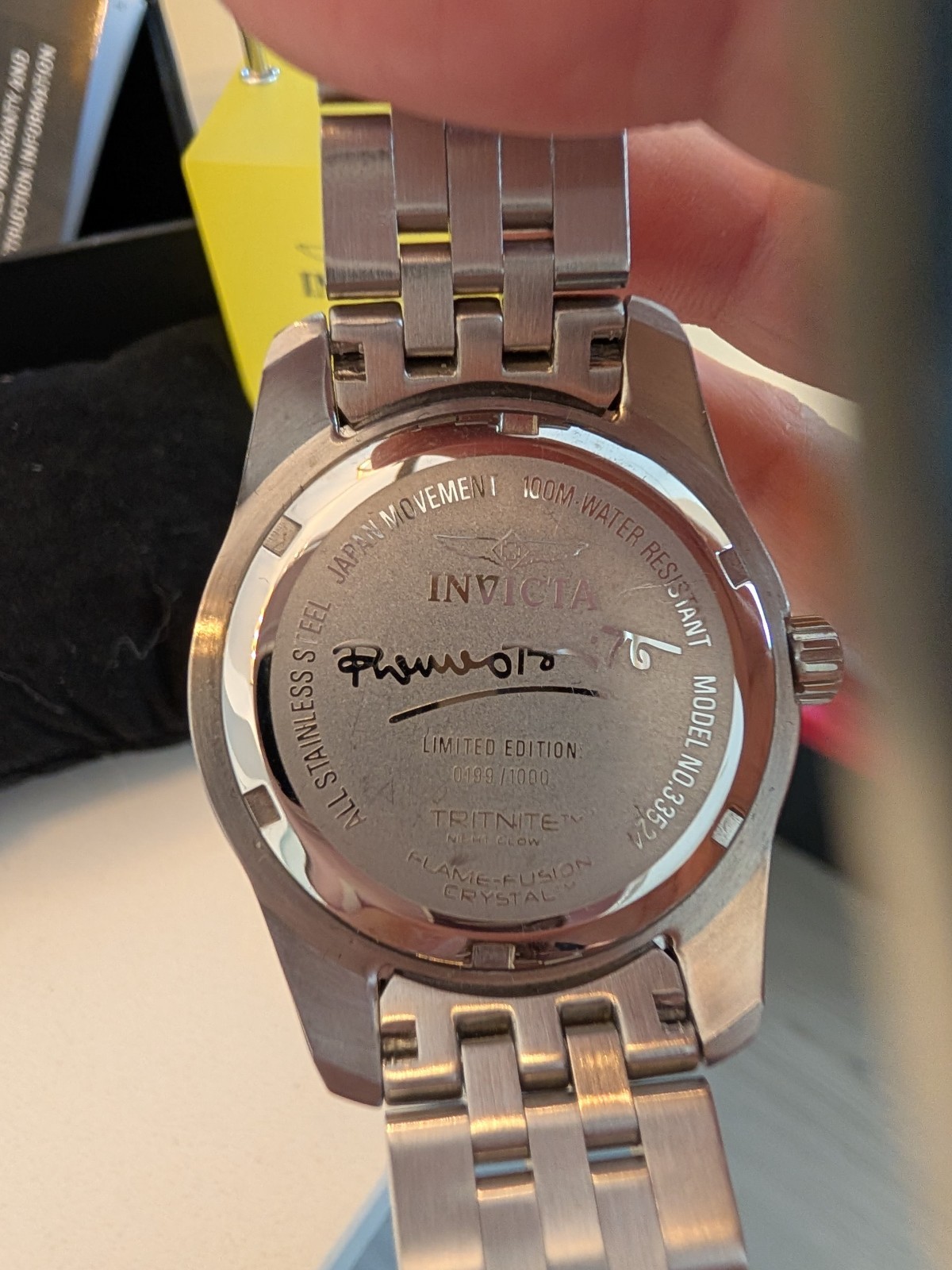 Invicta Limited Edition Model 33524 No. 0199 / 1000 – PRICED TO SELL