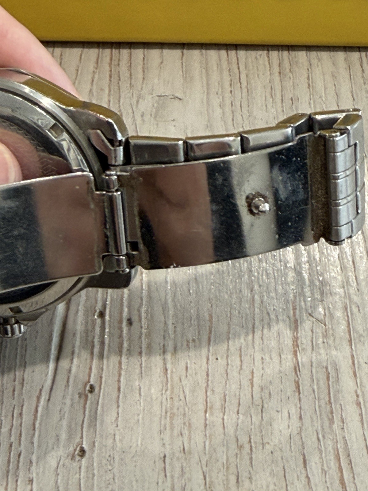 Invicta Silver & Blue Watch Model 6607 With The Box